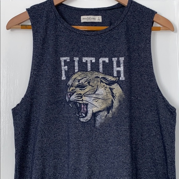Abercrombie & Fitch Tops - EUC Abercrombie & Fitch blue tank top S